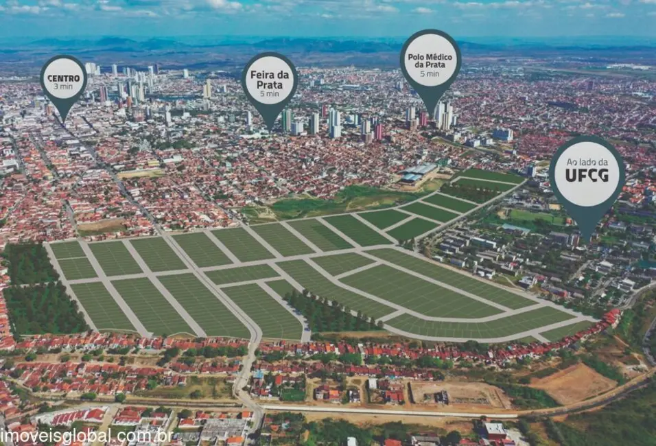 Foto 2 de Terreno / Lote à venda, 29582m2 em Universitário, Campina Grande - PB