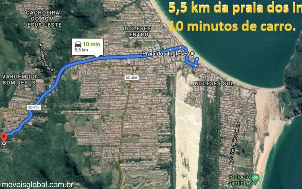 Foto 7 de Casa com 2 quartos à venda, 1000m2 em Vargem do Bom Jesus, Florianopolis - SC