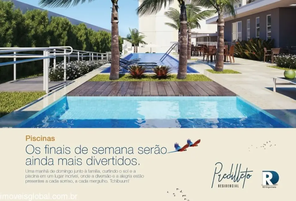 Foto 6 de Apartamento com 2 quartos à venda, 56m2 em Manaus - AM