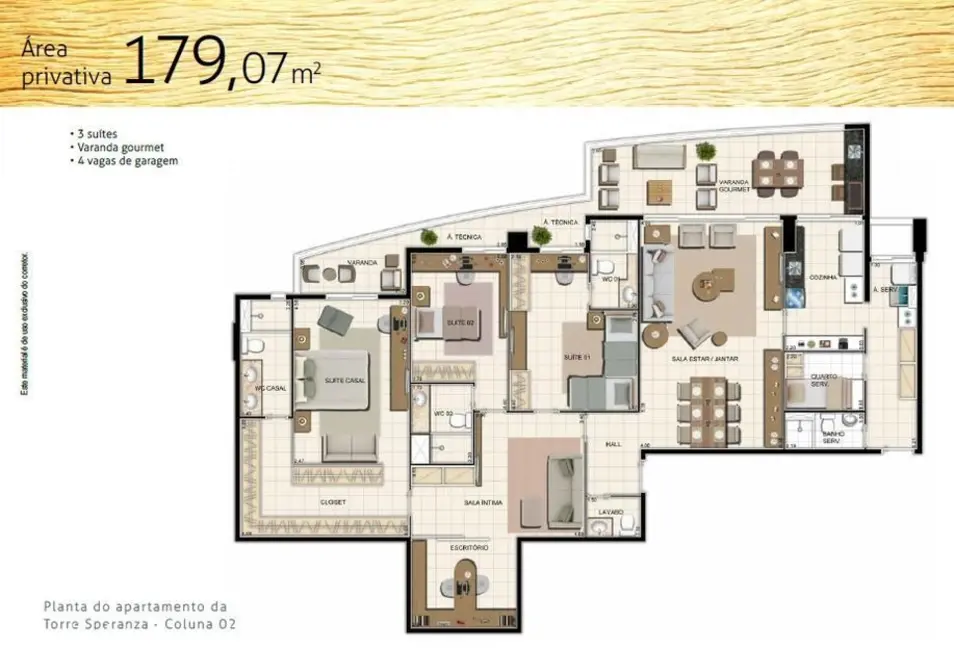 Foto 17 de Lançamento à venda, 127m2 em Ponta Negra, Manaus - AM