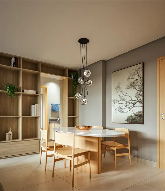 Apartamento com 1 quarto à venda, 50m2 em Setor Pedro Ludovico, Goiania - GO - imagem 5 Foto 5 de Apartamento com 1 quarto à venda, 50m2 em Setor Pedro Ludovico, Goiania - GO