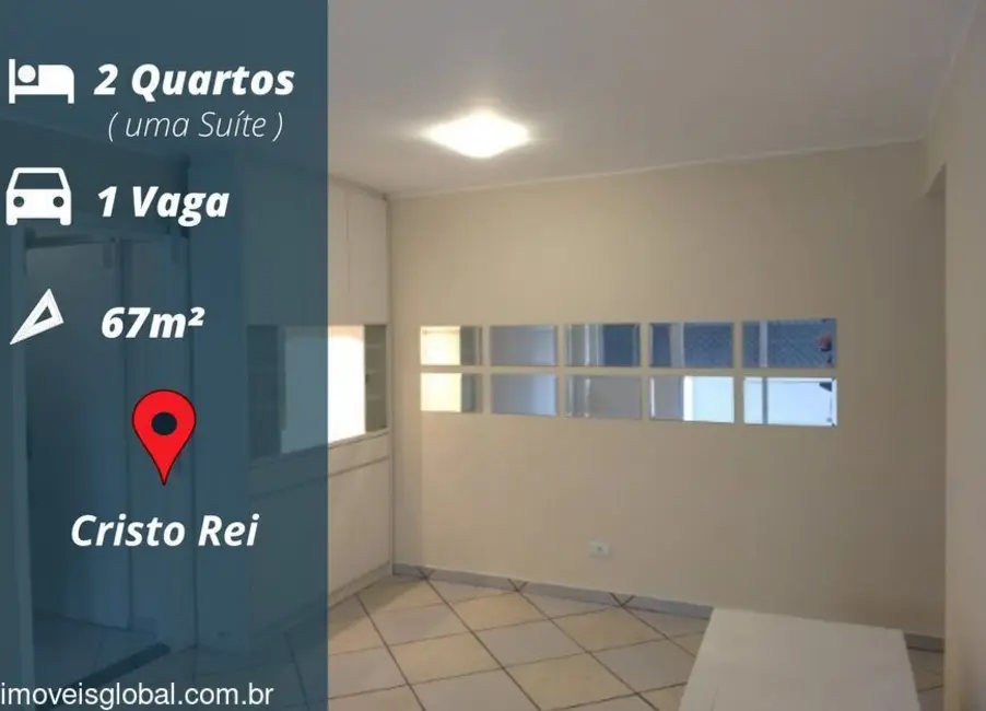 Foto 1 de Apartamento com 2 quartos à venda, 67m2 em Cristo Rei, Curitiba - PR