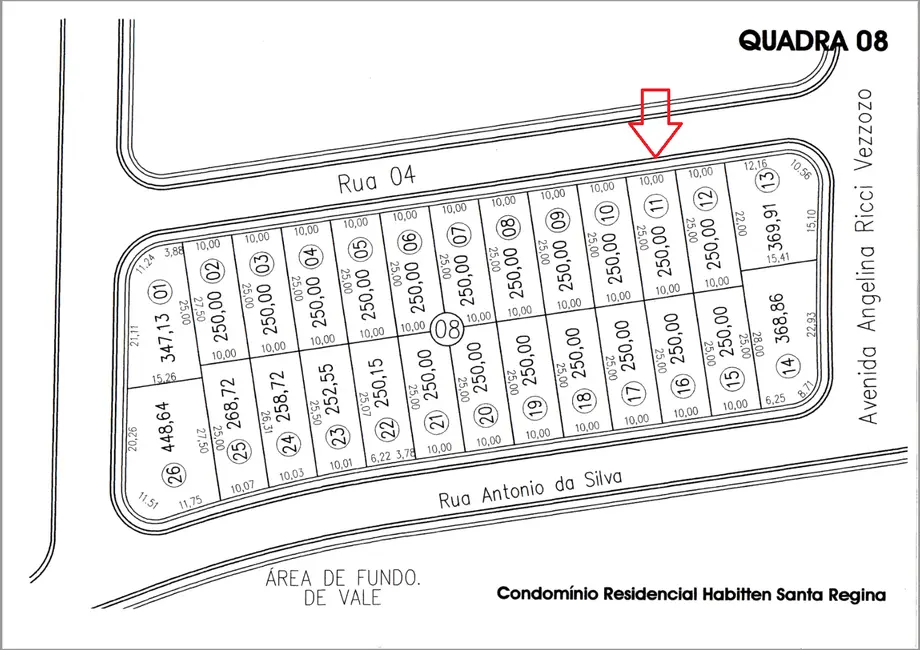 Terreno / Lote à venda, 250m2 em Conjunto Café, Londrina - PR - imagem 3 Foto 3 de Terreno / Lote à venda, 250m2 em Conjunto Café, Londrina - PR