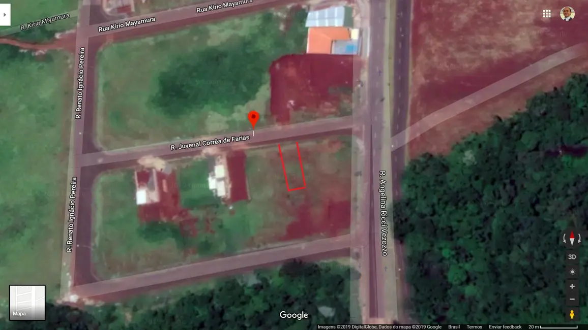 Foto 2 de Terreno / Lote à venda, 250m2 em Conjunto Café, Londrina - PR