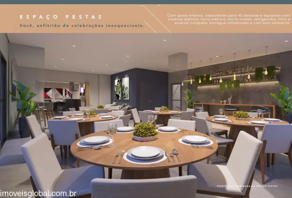 Lançamento com 2 quartos à venda, 65m2 em Piracicaba - SP - imagem 6 Foto 6 de Lançamento com 2 quartos à venda, 65m2 em Piracicaba - SP