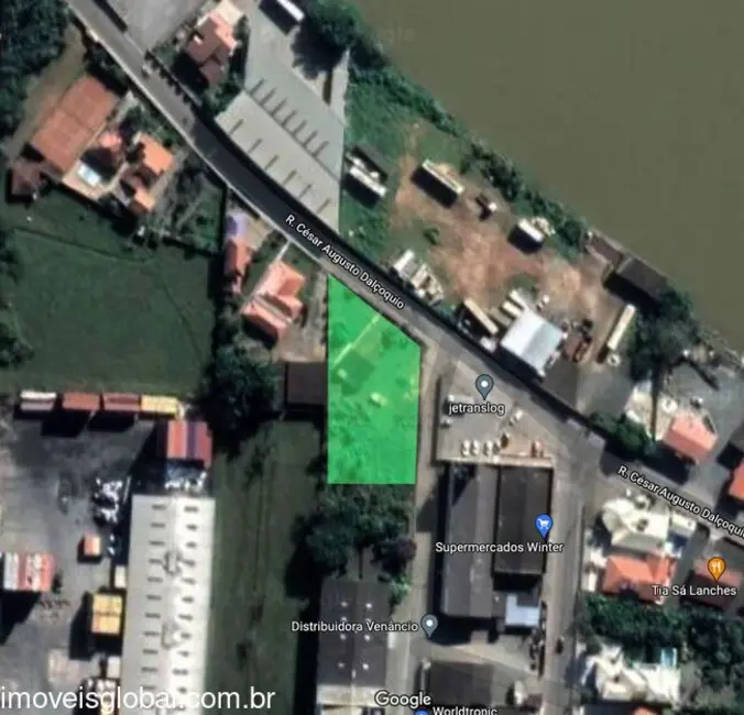 Foto 3 de Terreno / Lote à venda, 1391m2 em Salseiros, Itajai - SC