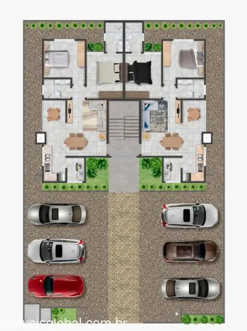 Foto 9 de Apartamento com 2 quartos à venda, 89m2 em Itapoa - SC