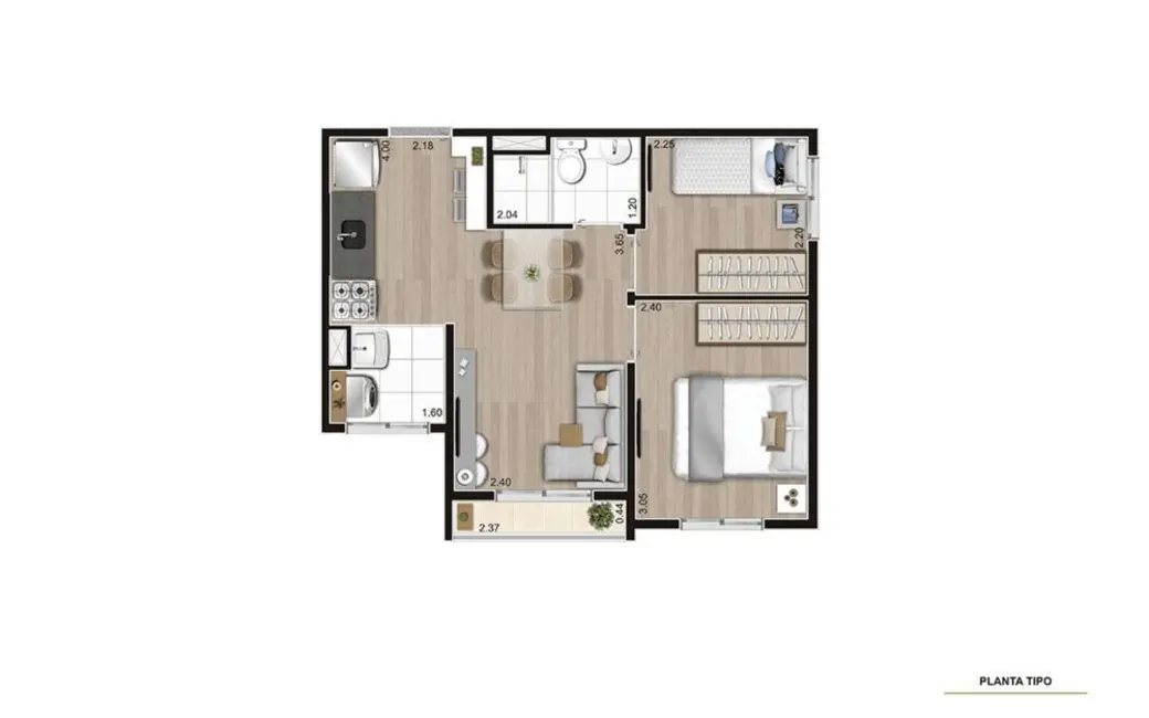 Foto 3 de Lançamento com 2 quartos à venda, 36m2 em Barra Funda, São Paulo - SP