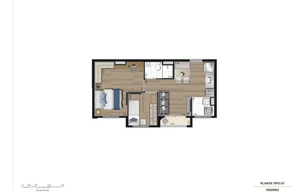 Foto 8 de Lançamento com 1 quarto à venda, 37m2 em Barra Funda, São Paulo - SP