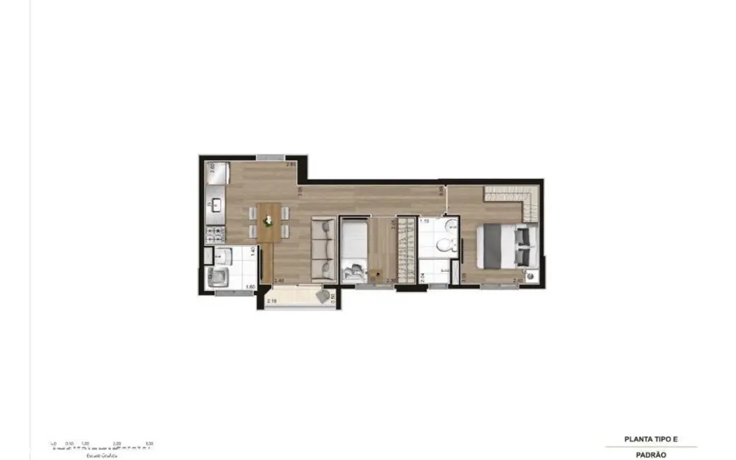 Foto 6 de Lançamento com 1 quarto à venda, 37m2 em Barra Funda, São Paulo - SP