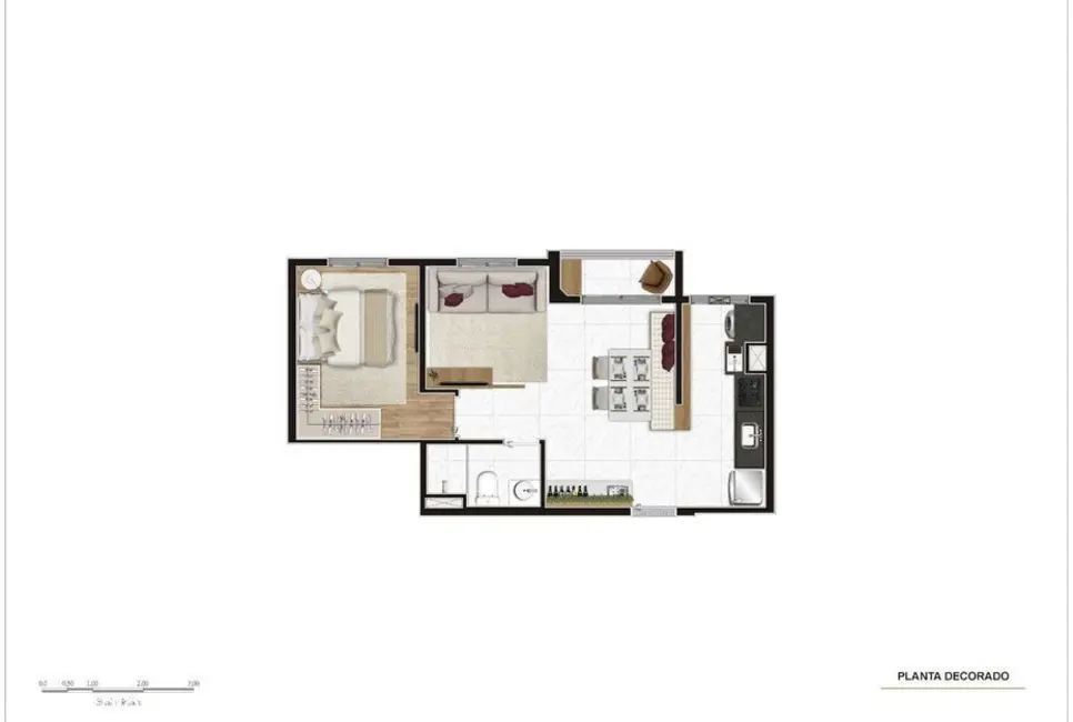 Foto 9 de Apartamento com 1 quarto à venda, 42m2 em Tatuapé, São Paulo - SP