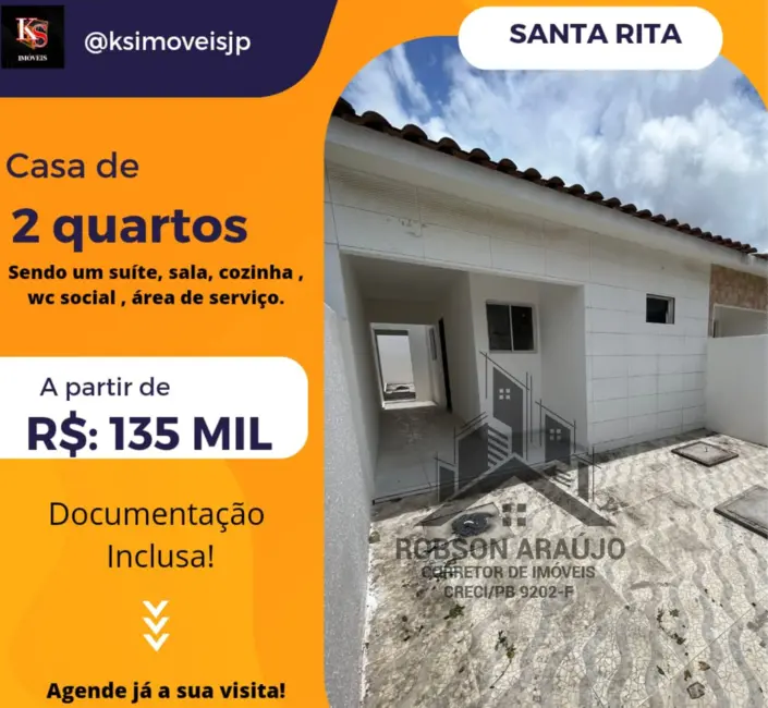 Casa com 2 quartos à venda, 78m2 em Joao Pessoa - PB - imagem 6 Foto 6 de Casa com 2 quartos à venda, 78m2 em Joao Pessoa - PB