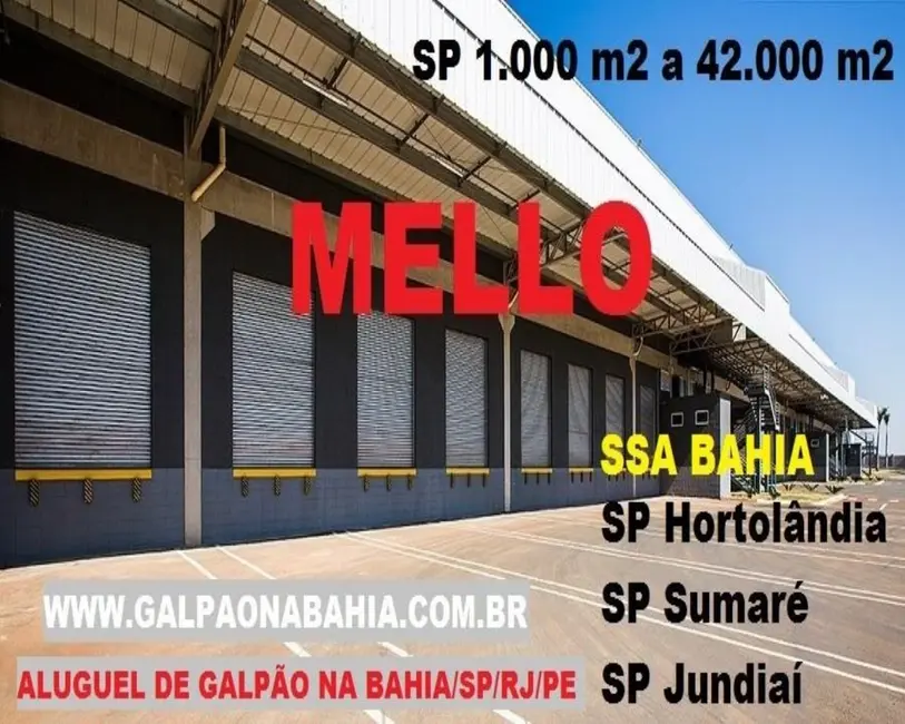 Armazém / Galpão para alugar, 1600m2 em Simoes Filho - BA - imagem 3 Foto 3 de Armazém / Galpão para alugar, 1600m2 em Simoes Filho - BA