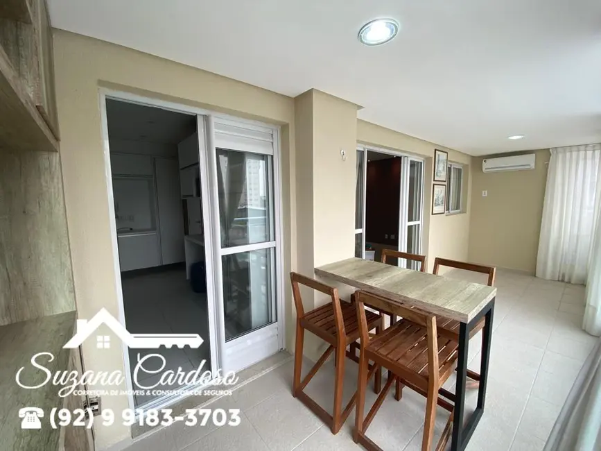 Apartamento com 3 quartos para alugar, 130m2 em São Jorge, Manaus - AM - imagem 4 Foto 4 de Apartamento com 3 quartos para alugar, 130m2 em São Jorge, Manaus - AM