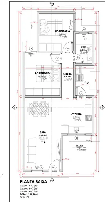 Foto 5 de Casa com 2 quartos à venda, 58m2 em Centro, Sao Lourenco Do Oeste - SC