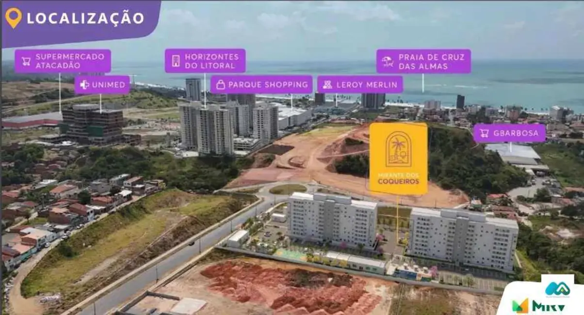 Lançamento com 2 quartos à venda, 43m2 em Tabuleiro dos Martins, Maceio - AL - imagem 7 Foto 7 de Lançamento com 2 quartos à venda, 43m2 em Tabuleiro dos Martins, Maceio - AL
