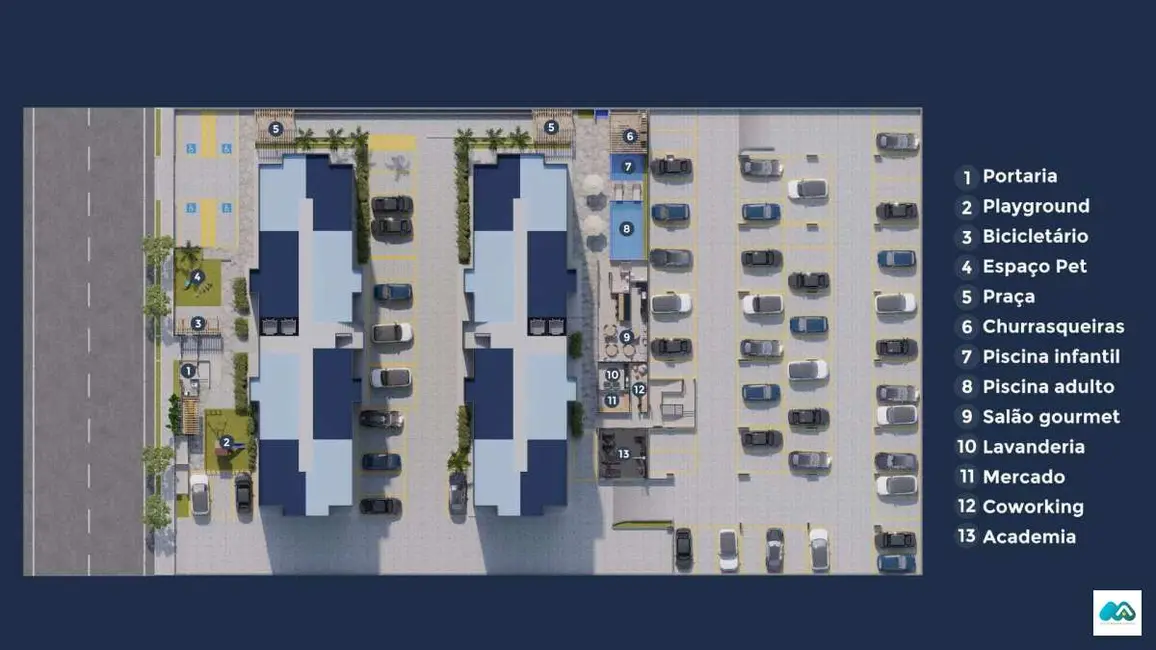 Foto 4 de Lançamento com 2 quartos à venda, 38m2 em Serraria, Maceio - AL