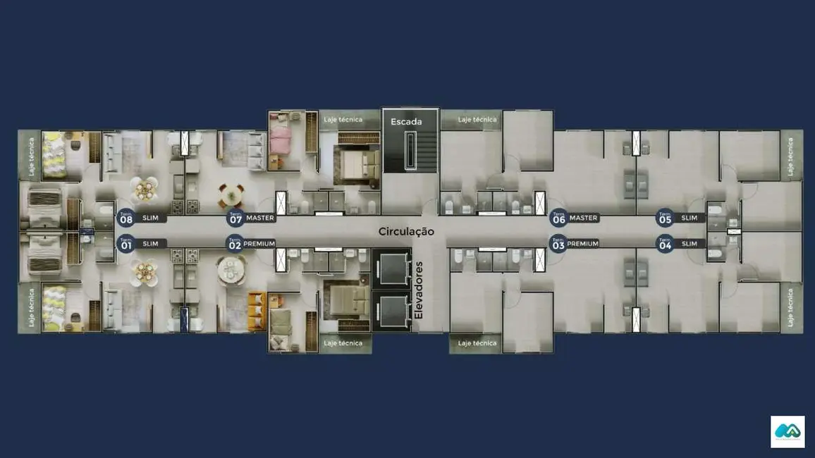 Foto 5 de Lançamento com 2 quartos à venda, 38m2 em Serraria, Maceio - AL