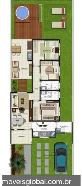 Casa de Condomínio à venda, 73m2 em Manaus - AM - imagem 5 Foto 5 de Casa de Condomínio à venda, 73m2 em Manaus - AM