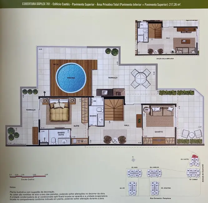 Cobertura com 4 quartos à venda, 162m2 em Freguesia (Jacarepaguá), Rio De Janeiro - RJ - imagem 9 Foto 9 de Cobertura com 4 quartos à venda, 162m2 em Freguesia (Jacarepaguá), Rio De Janeiro - RJ