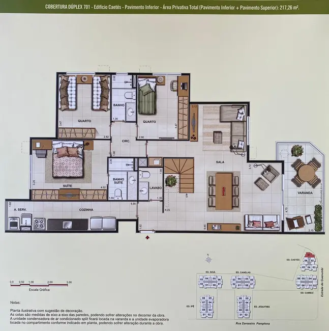 Cobertura com 4 quartos à venda, 162m2 em Freguesia (Jacarepaguá), Rio De Janeiro - RJ - imagem 8 Foto 8 de Cobertura com 4 quartos à venda, 162m2 em Freguesia (Jacarepaguá), Rio De Janeiro - RJ