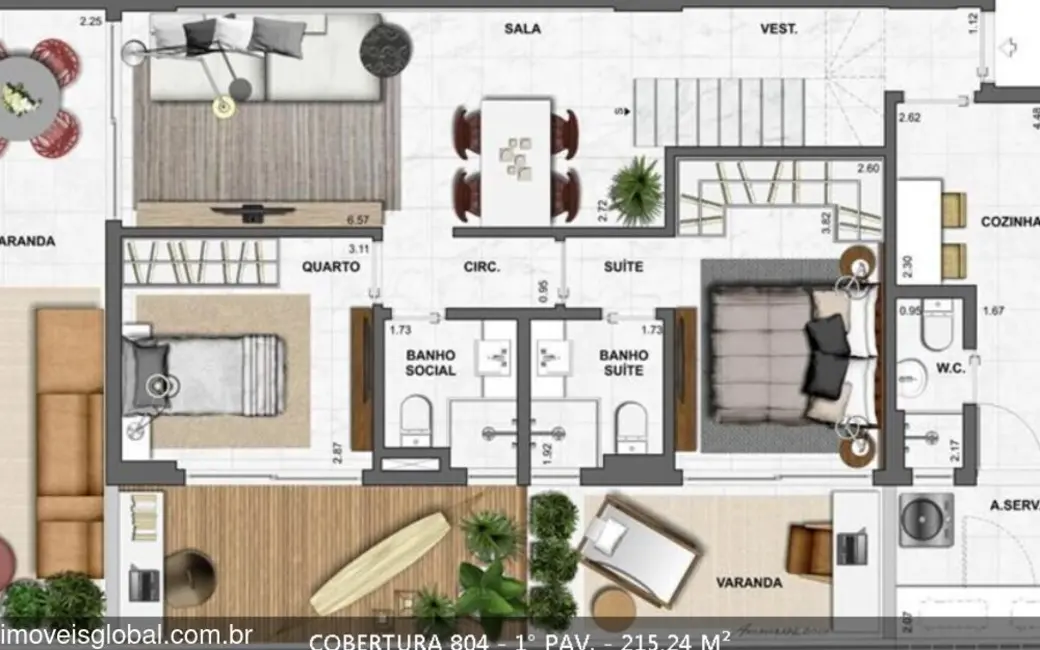 Apartamento com 2 quartos à venda, 90m2 em Ipanema, Rio De Janeiro - RJ - imagem 6 Foto 6 de Apartamento com 2 quartos à venda, 90m2 em Ipanema, Rio De Janeiro - RJ