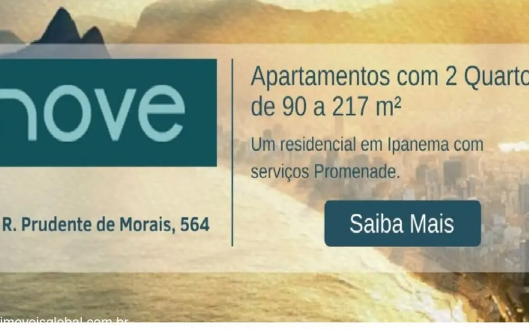 Apartamento com 2 quartos à venda, 90m2 em Ipanema, Rio De Janeiro - RJ - imagem 1 Foto 1 de Apartamento com 2 quartos à venda, 90m2 em Ipanema, Rio De Janeiro - RJ