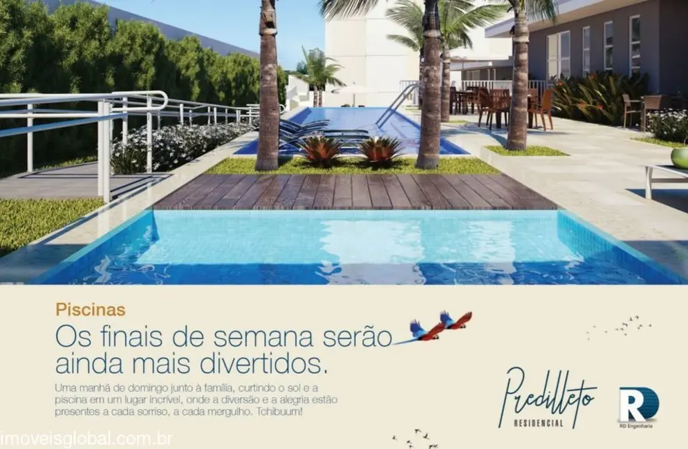 Lançamento com 3 quartos à venda, 56m2 em Manaus - AM - imagem 8 Foto 8 de Lançamento com 3 quartos à venda, 56m2 em Manaus - AM