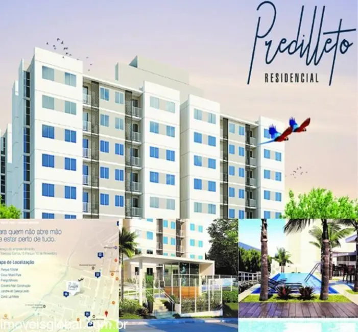 Foto 1 de Lançamento com 3 quartos à venda, 56m2 em Da Paz, Manaus, AM