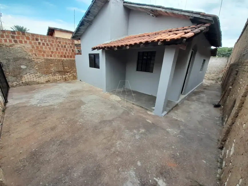 Foto 1 de Casa com 2 quartos para alugar, 61m2 em Aracatuba - SP