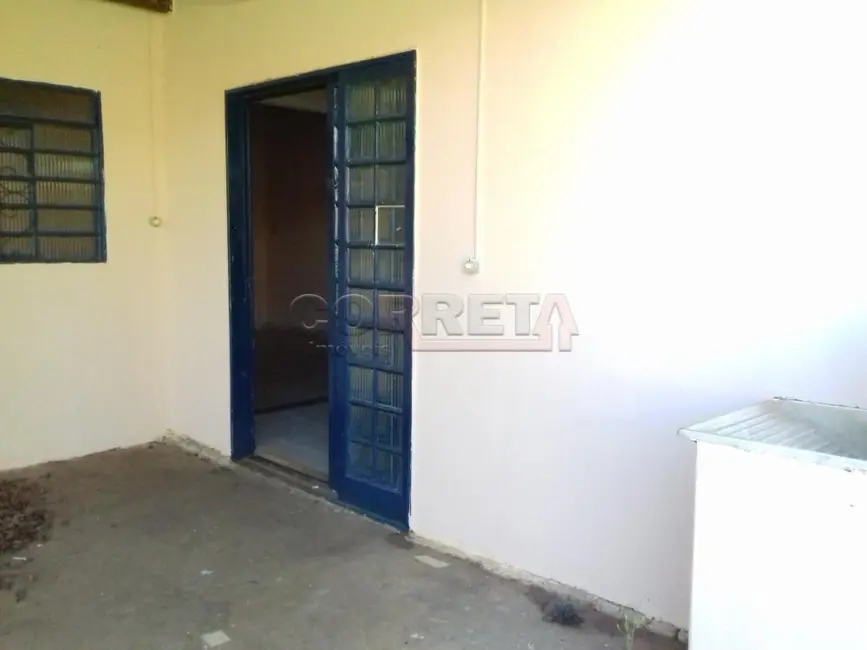 Foto 1 de Casa com 2 quartos para alugar, 59m2 em Aracatuba - SP