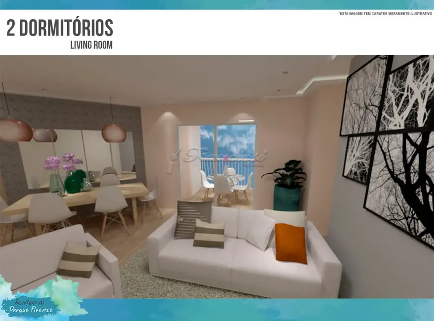 Foto 1 de Apartamento com 2 quartos à venda, 81m2 em Jardim Mimas, Embu Das Artes - SP