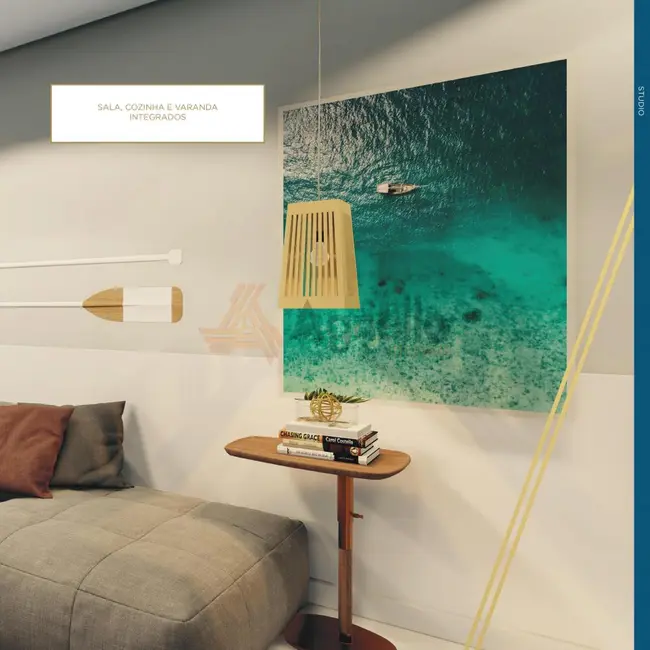 Apartamento com 1 quarto à venda, 49m2 em Rifaina - SP - imagem 5 Foto 5 de Apartamento com 1 quarto à venda, 49m2 em Rifaina - SP