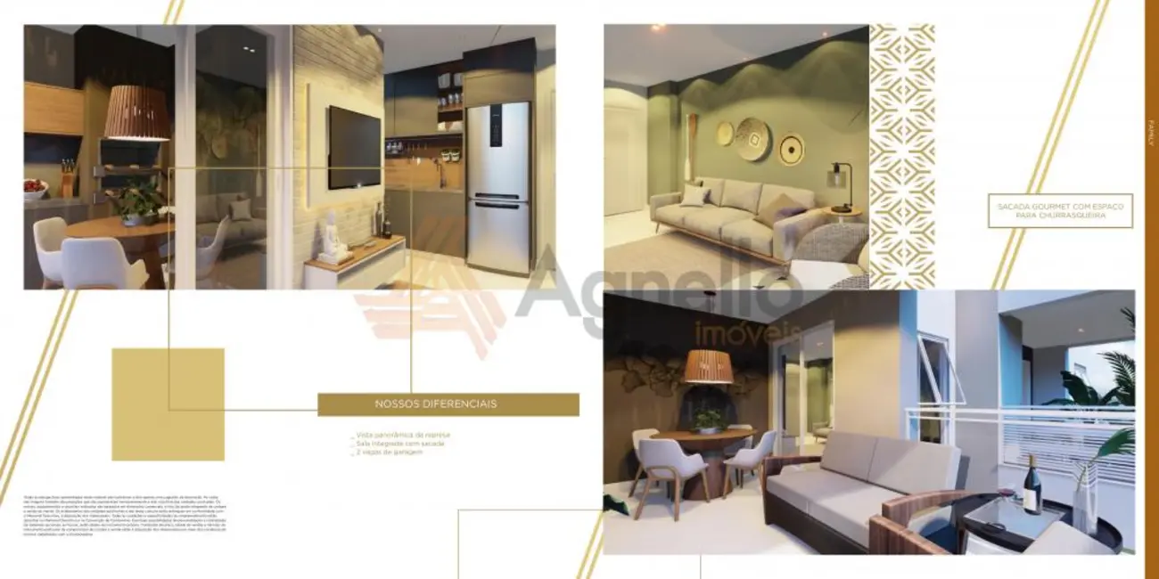 Foto 4 de Apartamento com 2 quartos à venda, 49m2 em Rifaina - SP