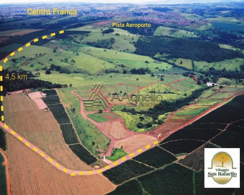 Foto 5 de Terreno / Lote à venda, 2500m2 em Residencial Villaggio San Rafaello, Franca - SP