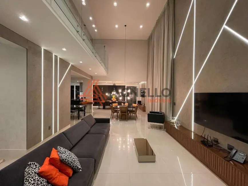 Foto 3 de Casa de Condomínio com 4 quartos à venda, 394m2 em Villa São Vicente, Franca - SP