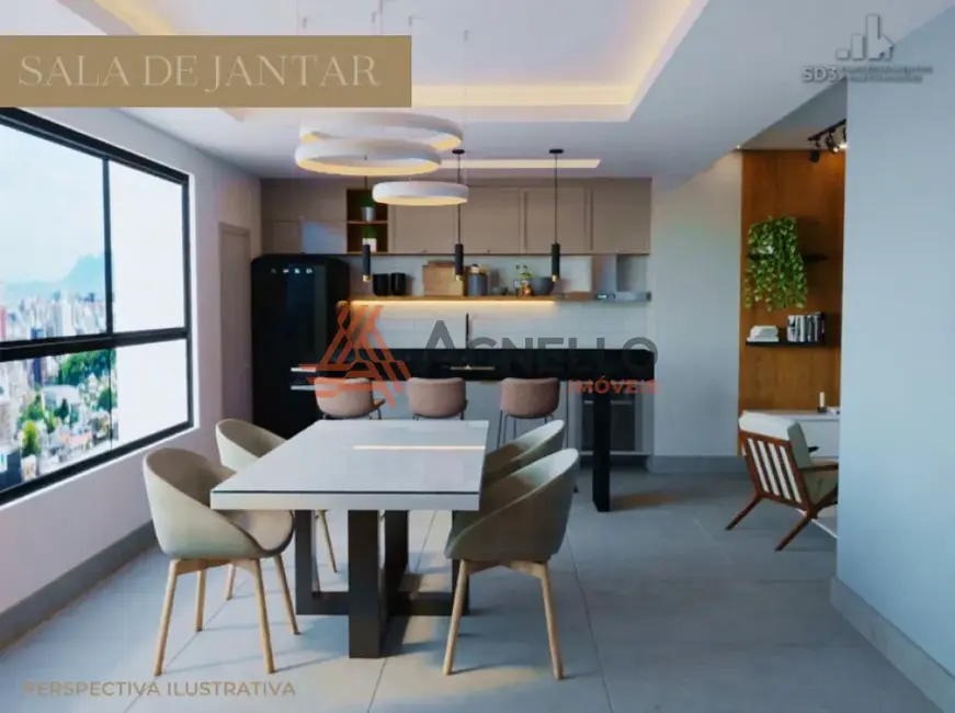 Foto 1 de Apartamento com 3 quartos à venda, 112m2 em Residencial Paraíso, Franca - SP