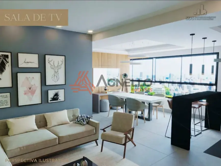 Foto 2 de Apartamento com 3 quartos à venda, 112m2 em Residencial Paraíso, Franca - SP