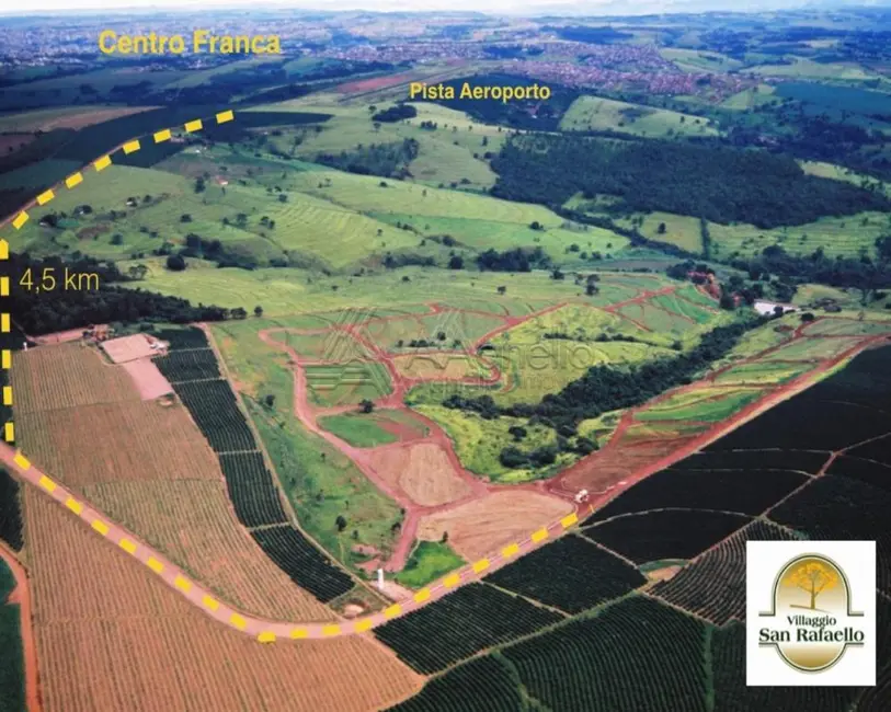 Terreno / Lote à venda, 2500m2 em Residencial Villaggio San Rafaello, Franca - SP - imagem 5 Foto 5 de Terreno / Lote à venda, 2500m2 em Residencial Villaggio San Rafaello, Franca - SP