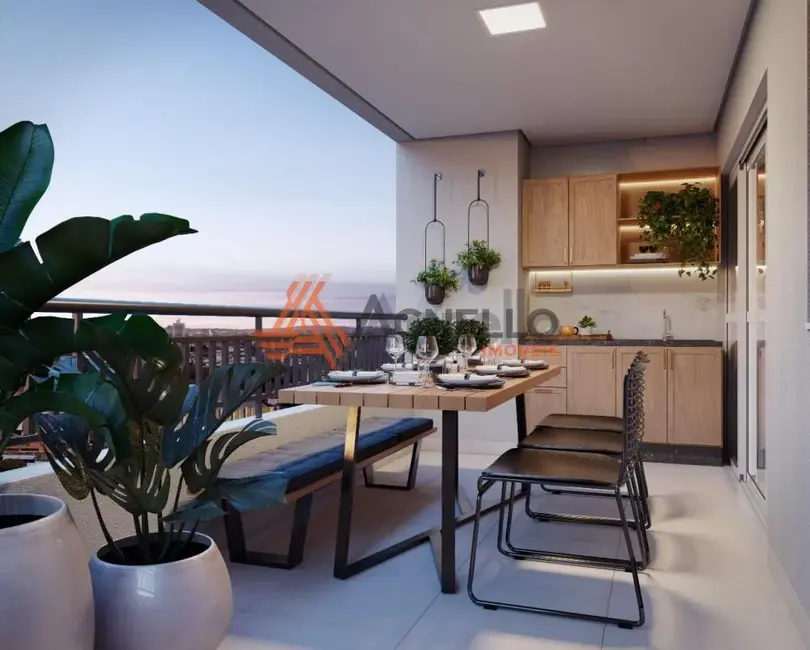 Foto 3 de Apartamento com 3 quartos à venda, 95m2 em Centro, Franca - SP