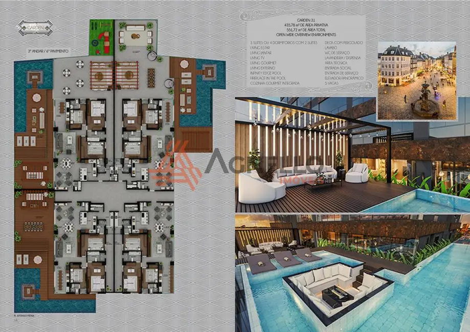 Foto 8 de Apartamento com 3 quartos à venda, 166m2 em Cidade Nova, Franca - SP