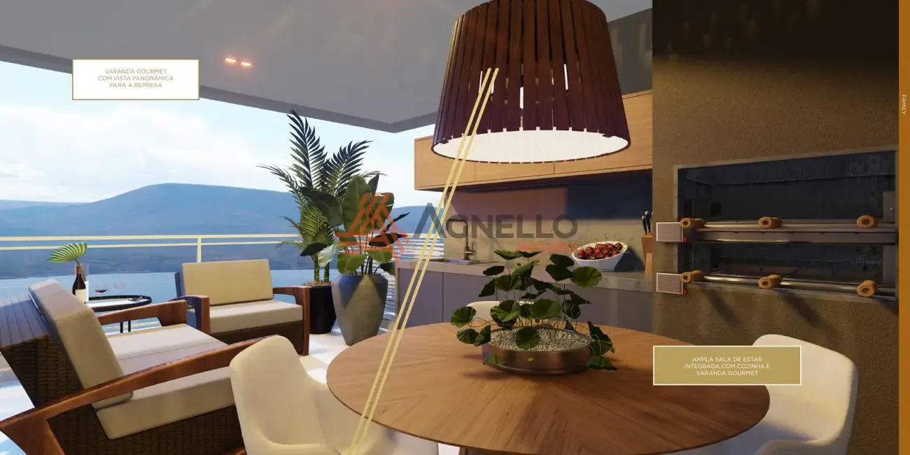 Foto 3 de Apartamento com 2 quartos à venda, 82m2 em Rifaina - SP