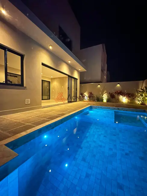 Foto 3 de Casa de Condomínio com 4 quartos à venda, 295m2 em Villa Toscana, Franca - SP