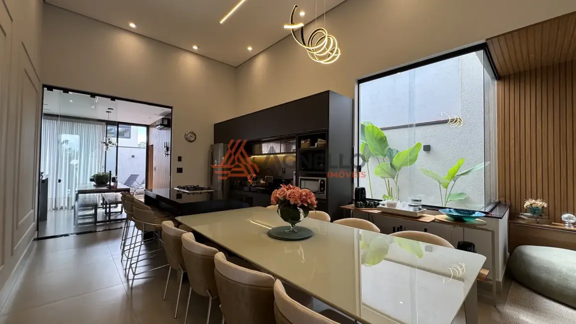 Foto 9 de Casa de Condomínio com 3 quartos à venda, 198m2 em Veredas de Franca, Franca - SP