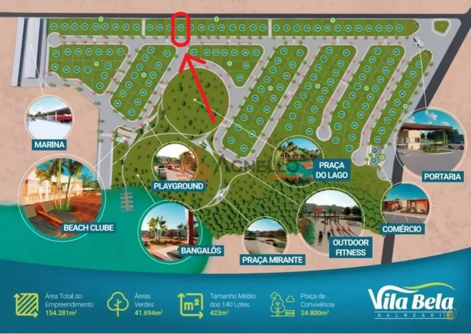 Terreno / Lote à venda, 400m2 em Rifaina - SP - imagem 1 Foto 1 de Terreno / Lote à venda, 400m2 em Rifaina - SP