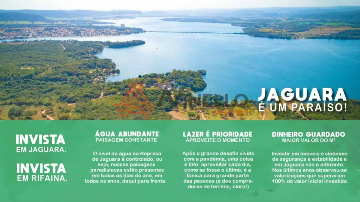 Foto 2 de Terreno / Lote à venda, 360m2 em Rifaina - SP