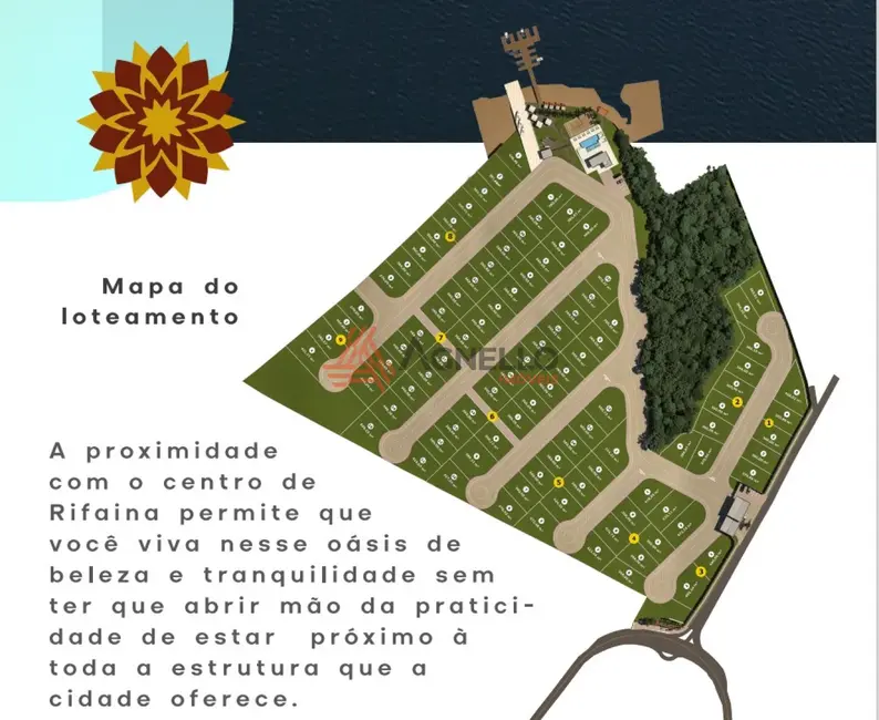 Terreno / Lote à venda, 720m2 em Rifaina - SP - imagem 8 Foto 8 de Terreno / Lote à venda, 720m2 em Rifaina - SP