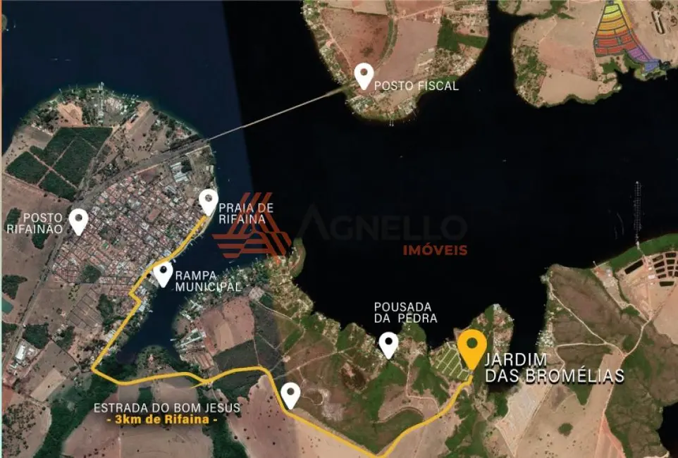 Foto 9 de Terreno / Lote à venda, 720m2 em Rifaina - SP