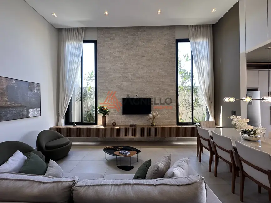 Foto 9 de Casa de Condomínio com 3 quartos à venda, 163m2 em Veredas de Franca, Franca - SP