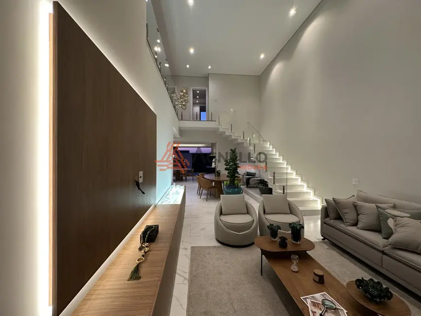 Foto 3 de Casa de Condomínio com 4 quartos à venda, 275m2 em Residencial Olivito, Franca - SP